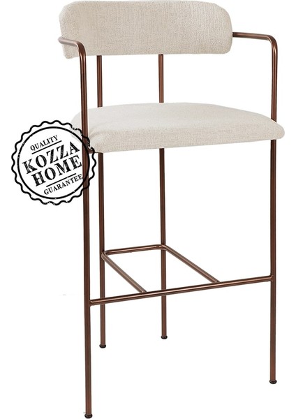 Boston Bar Sandalyesi Bronz - 75 cm