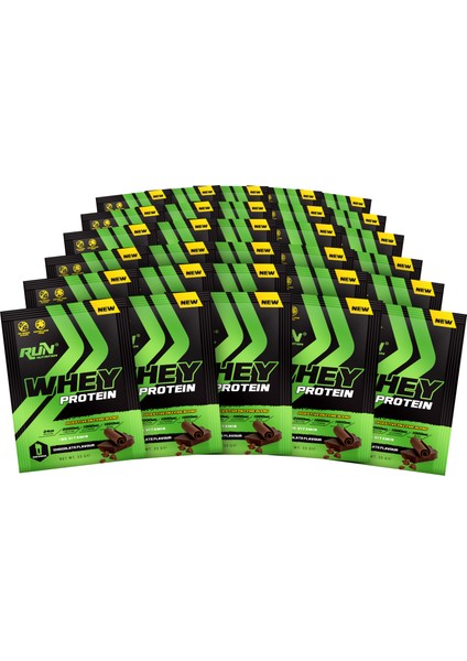 Whey Protein Saşe 990gr - 30 Adet X 33gr (Çikolata Aromalı) Hediyeli