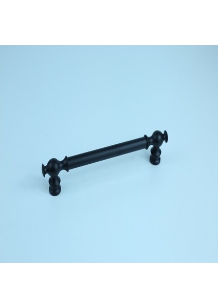 Siyah Otantik Çekmece Mutfak Dolabı Kulpu 224 mm 1 Adet