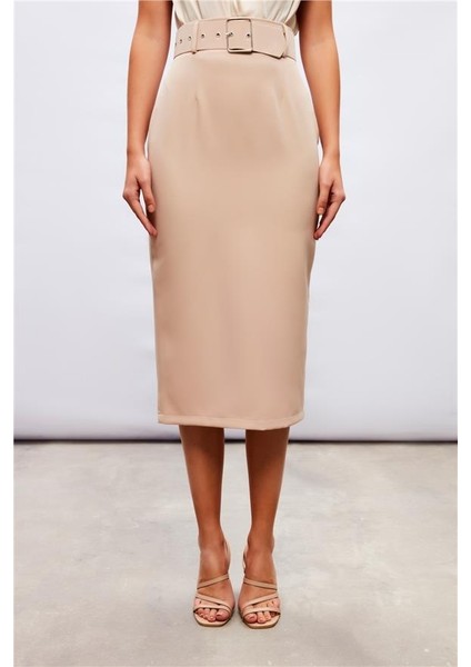 Kemerli Kalem Kadın Etek 2027-4513 indirimleri