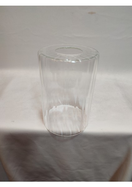 . Silindir Avize Camı.tam Şeffaf.kendinden Çizgili.(E.27)Çap:10.00cm-h:15.00cm.Normal ampule göre. fırsatları