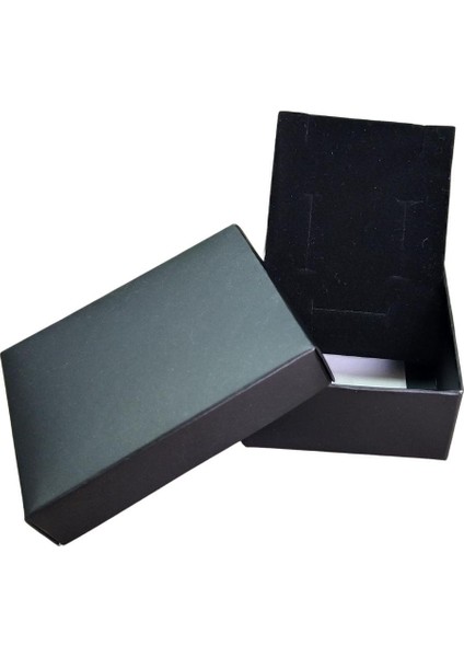 Siyah Karton Kolye & Mini Set Kutusu 24'lü Paket(Içi Süngerli) fiyatları