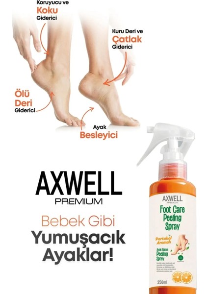 Portakal Aromalı Ayak Bakım Peeling Spreyi 250 ml