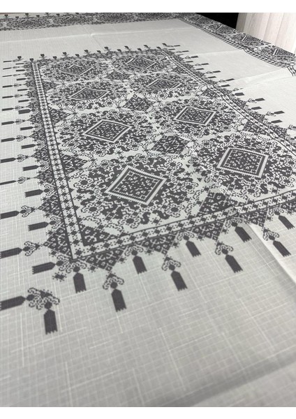 Şeritli Masa Örtüsü modelleri