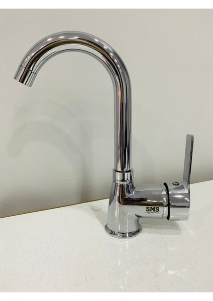 Lüx Delta Mix Kuğu Lavabo Batarya