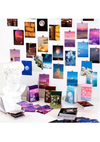Scrapbook Vintage Defter Sticker Kitapçığı 50 Yaprak Ajanda Sticker/bullet/journal fiyatları