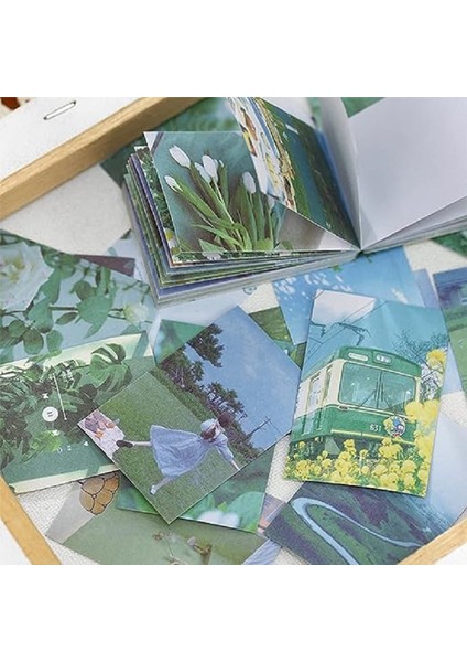Scrapbook Vintage Defter Sticker Kitapçığı 50 Yaprak Ajanda Sticker/bullet/journal modelleri