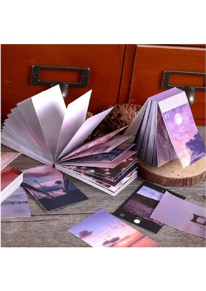 Vintage Sticker Defter Kitapçığı Kawaii Uzay Temalı 50 Yaprak Çıkartma/etiket Scrapbook fiyatları