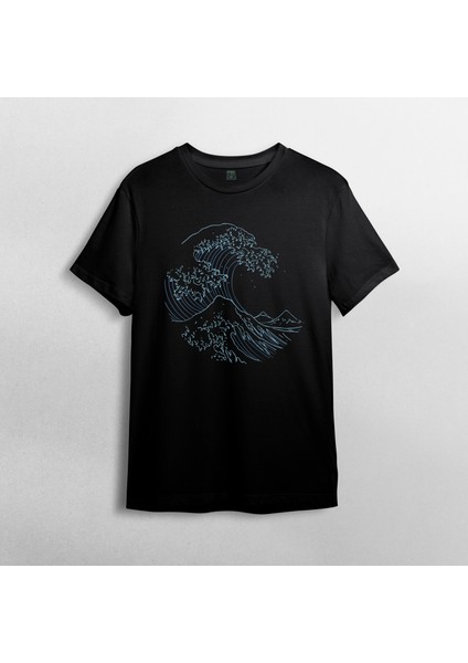 Japonya - Japon Kültürü - Japonca %100 Pamuklu Bisiklet Yaka T-Shirt Model - 7 fiyatları