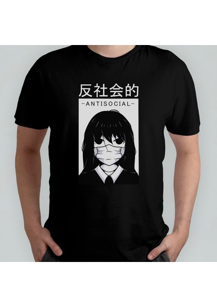Japonya - Japon Kültürü - Japonca %100 Pamuklu Bisiklet Yaka T-Shirt Model - 10