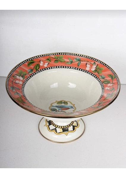 Emaye Ayaklı Meyvelik 30 cm Bird modelleri