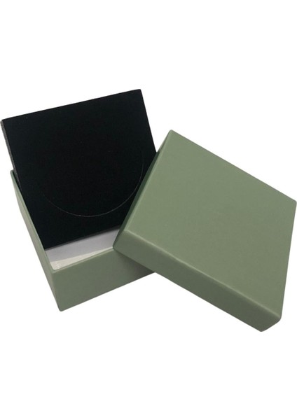 Yeşil Sert Kelepçe Kutusu 12'li Paket ( Içi Süngerli )