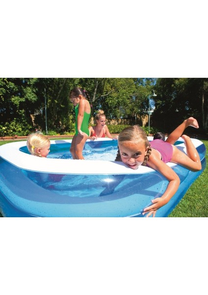 Havuz Dikdörtgen Mavi Aile Boy 201X150X51 cm Bestway - 54005 (Lisinya) fiyatları