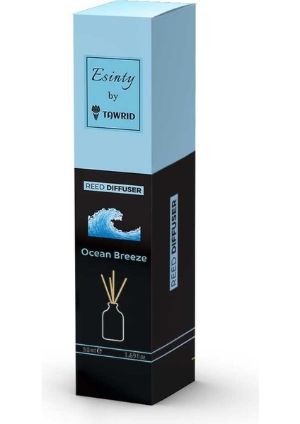 Esinty Bambu Çubuklu Oda Kokusu 50 ml Ocean Breeze (Okyanus)