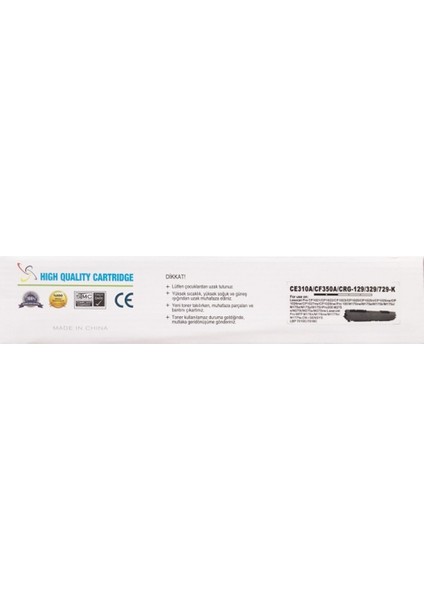 Hp CE310A Siyah Renkli Muadil Toner