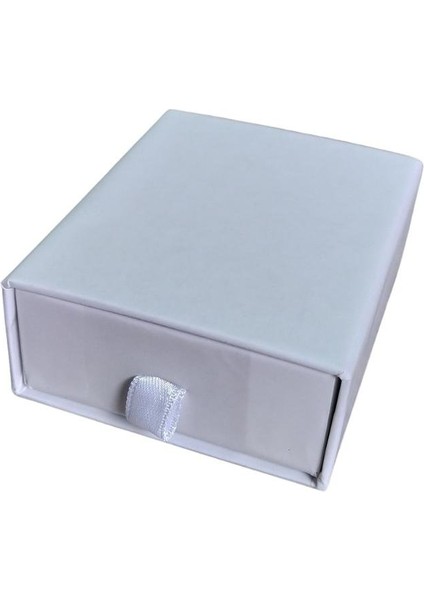 Beyaz Çekmeceli Kolye&set Karton Kutu 12'li Paket (Içi Süngerli) fiyatları