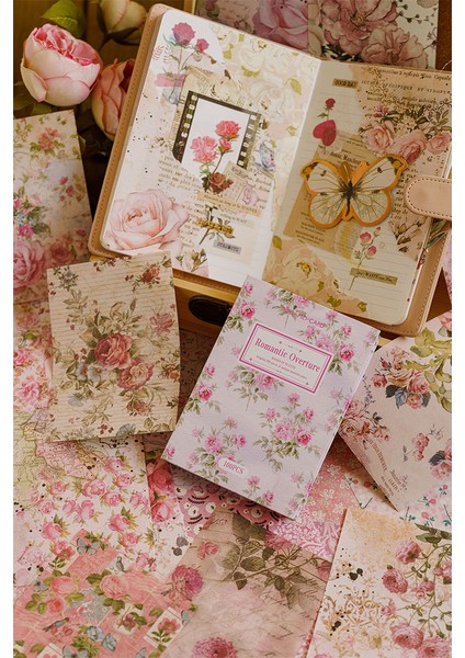 100 Sayfa Scrapbook Journal Dekupaj Kitabı