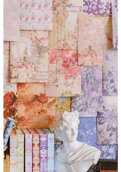 100 Sayfa Scrapbook Journal Dekupaj Kitabı