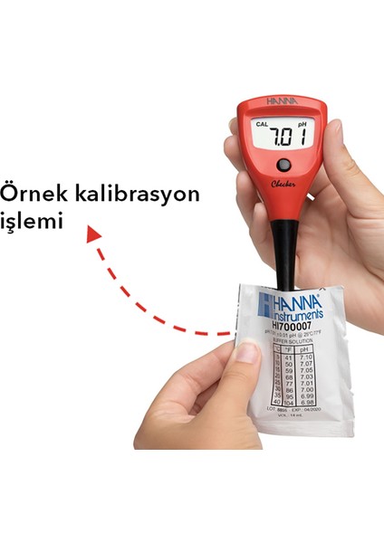 Hanna HI-98100 İnce Problu Kalem Tipi Dijital Ph Ölçer 0.01 Ph fırsatları