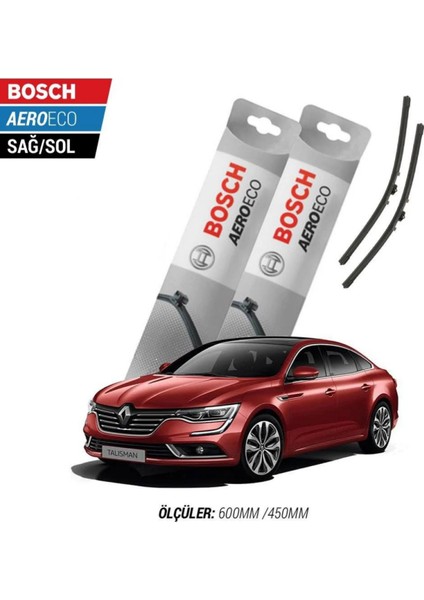 Renault Talisman 2019 Model Bosch Aeroeco Muz Silecek Takımı