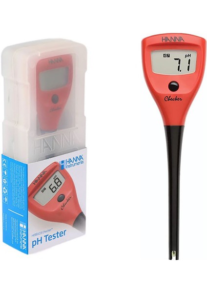 Hanna Hı 98103 Kalem Tipi Ince Problu Dijital Ph Ölçer 0.1 Ph / Ph Metre