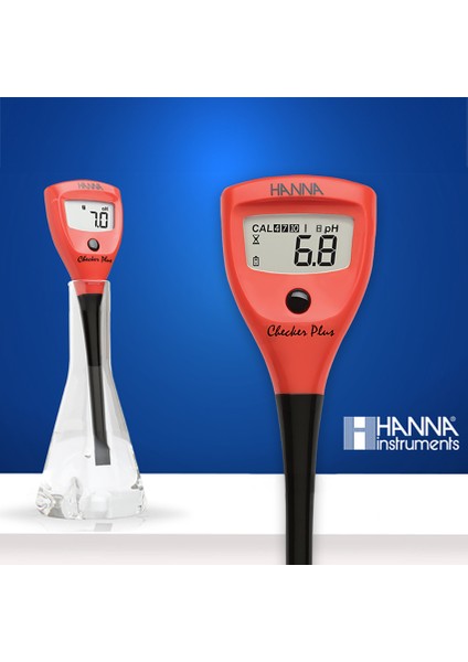 Hanna Hı 98103 Kalem Tipi Ince Problu Dijital Ph Ölçer 0.1 Ph / Ph Metre