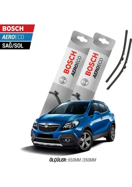 Opel Mokka 2014 Model Bosch Aeroeco Muz Silecek Takımı