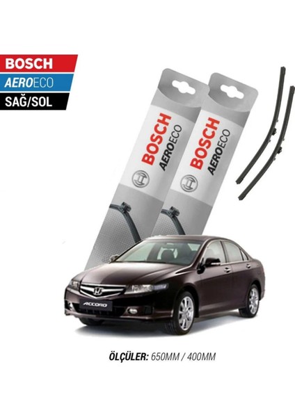 Honda Accord 2005 Model Bosch Aeroeco Muz Silecek Takımı