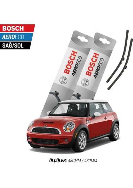 Mini Cooper 2005 Model Bosch Aeroeco Muz Silecek Takımı