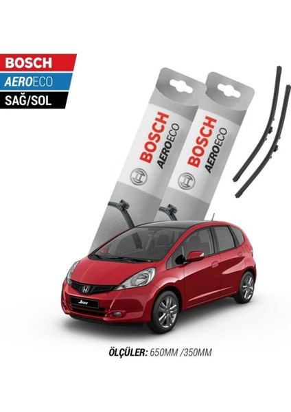 Honda Jazz 2014 Model Bosch Aeroeco Muz Silecek Takımı