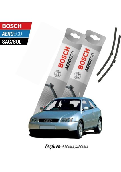 Audi A3 2005 Model Bosch Aeroeco Muz Silecek Takımı