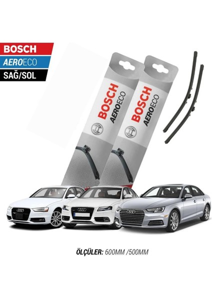 Audi A4 2011 Model Bosch Aeroeco Muz Silecek Takımı