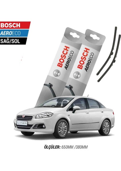 Fiat Linea 2016 Model Bosch Aeroeco Muz Silecek Takımı