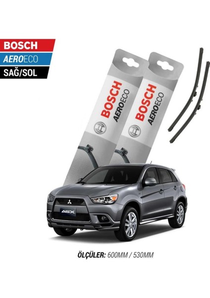 Mitsubishi Asx 2017 Model Bosch Aeroeco Muz Silecek Takımı