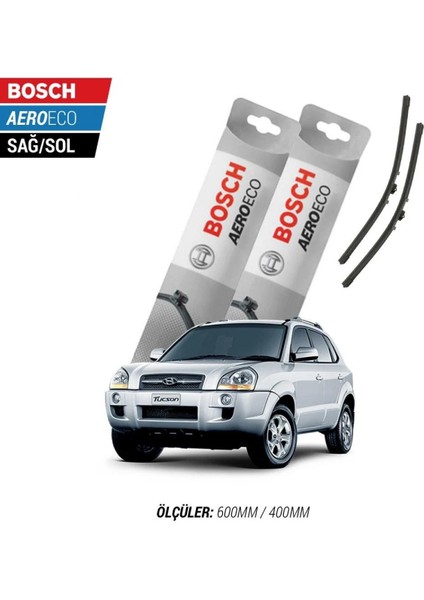 Rptech Hyundai Tucson 2009 Model Bosch Aeroeco Muz Silecek Takımı