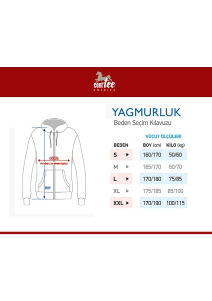 Yağmurluk Spor Erkek Bayan