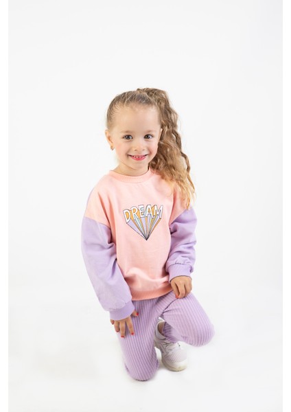 Kız Çocuk Iki Iplik Orta Kalınlıkta Basic Eşofman Takımı modelleri