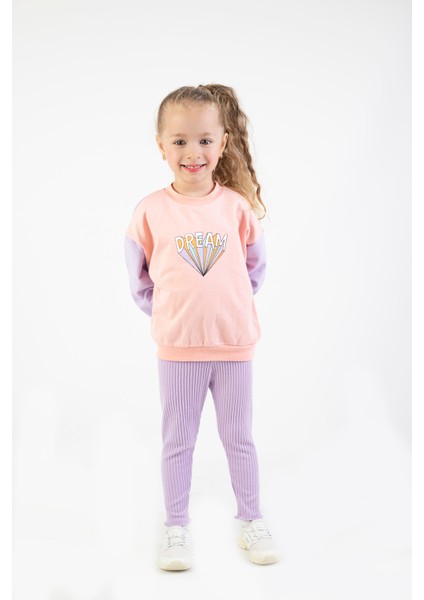 Kız Çocuk Iki Iplik Orta Kalınlıkta Basic Eşofman Takımı fırsatları