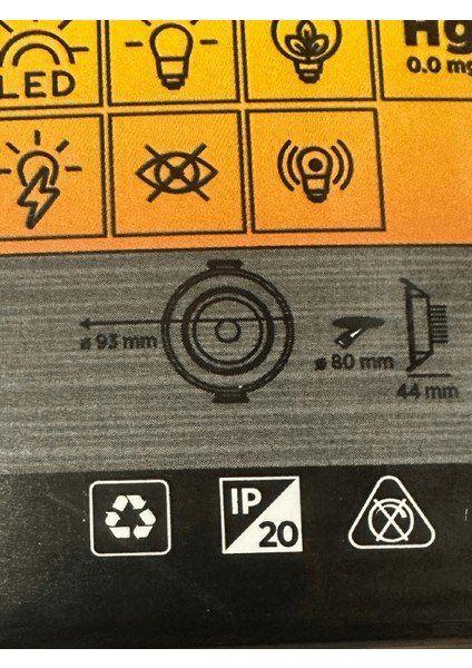 CT-5204 7W 6400K (Beyaz Işık) Akik Sıva Altı LED Spot (8 Adet) indirimleri