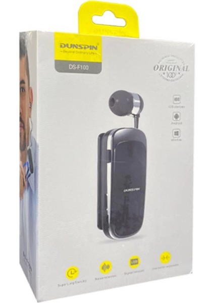 DS-F100 Makaralı Bluetooth Kulaklık