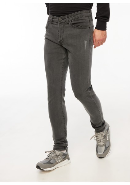 Normal Bel Dar Füme Erkek Denim Pantolon TC5002 modelleri