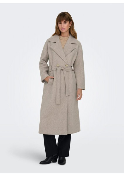 Kum Kadın Kaban Onlıngrıd Oversızed Belted Coat cc