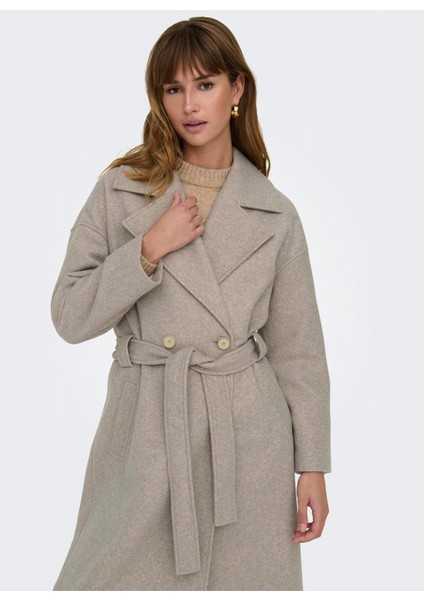 Kum Kadın Kaban Onlıngrıd Oversızed Belted Coat cc