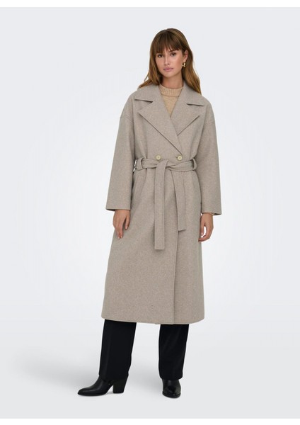 Kum Kadın Kaban Onlıngrıd Oversızed Belted Coat cc