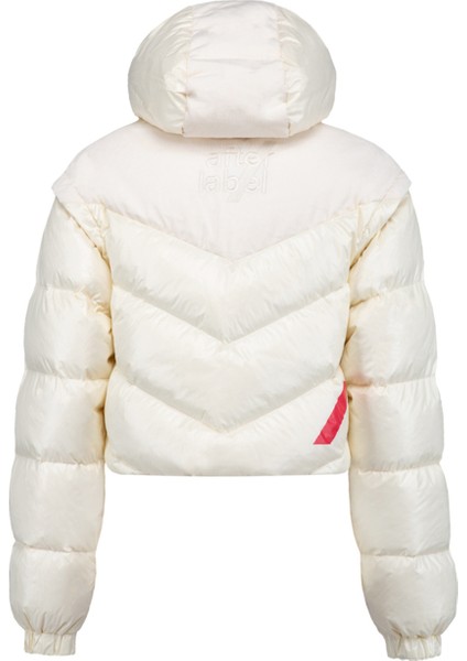 Beyaz Kadın Mont ANGELIN025/TP- fırsatları
