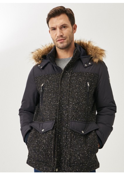 Lacivert Erkek Kaban 4A0722100002 fırsatları