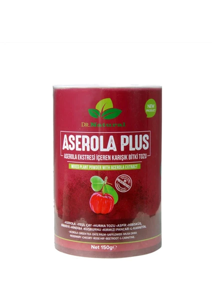 Aserola Plus Acerola Ekstresi Içeren Karışık Bitki Tozu 150GR.