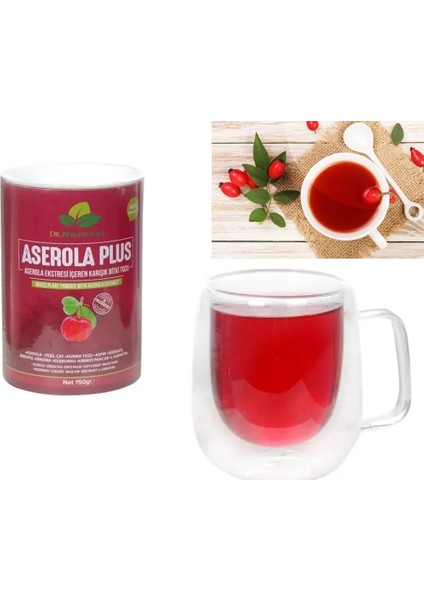 Aserola Plus Acerola Ekstresi Içeren Karışık Bitki Tozu 150GR.