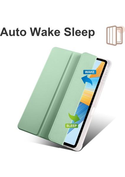 Zh Store-Honor Pad V8 Pro 12.1 Için Akıllı Deri Tablet Kılıfı (Yurt Dışından)