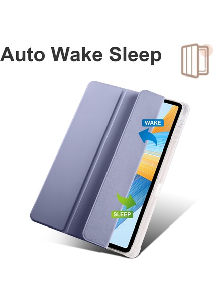 Zh Store-Honor Pad V8 Pro 12.1 Için Akıllı Deri Tablet Kılıfı (Yurt Dışından)